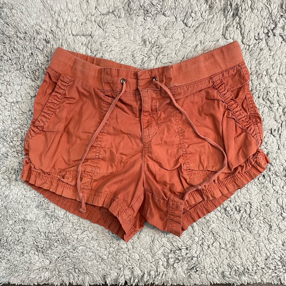 Rust orange shorts